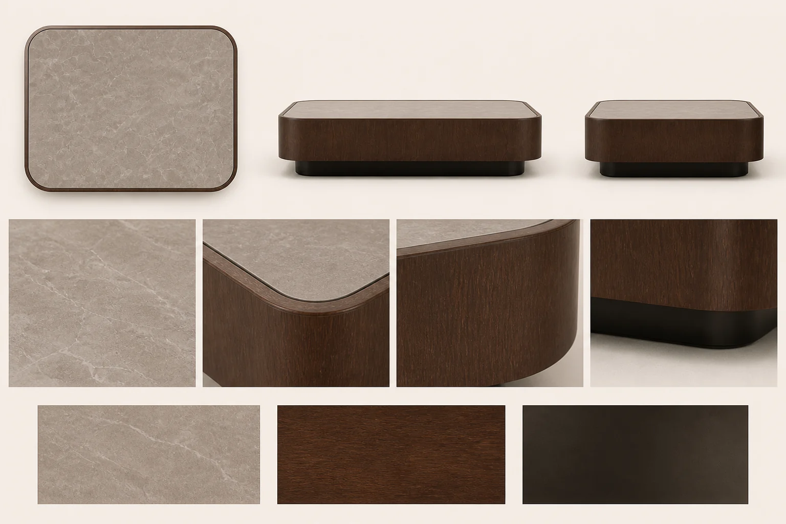 MX-CT01 Design views, details and material direction
