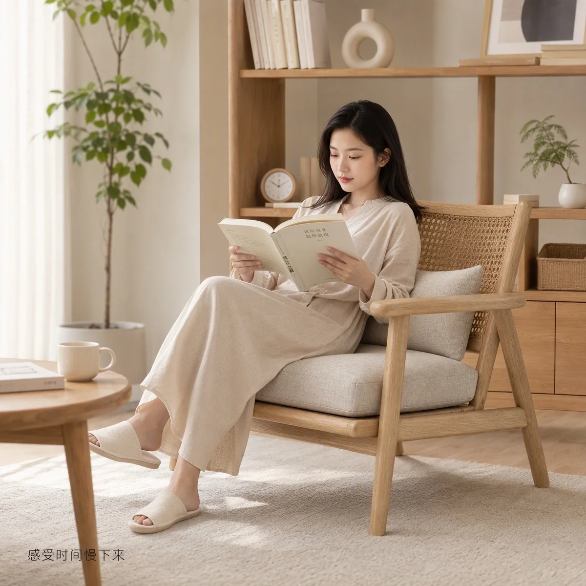 LOAFI NEST 栖木 ラウンジチェア · 別アングル
