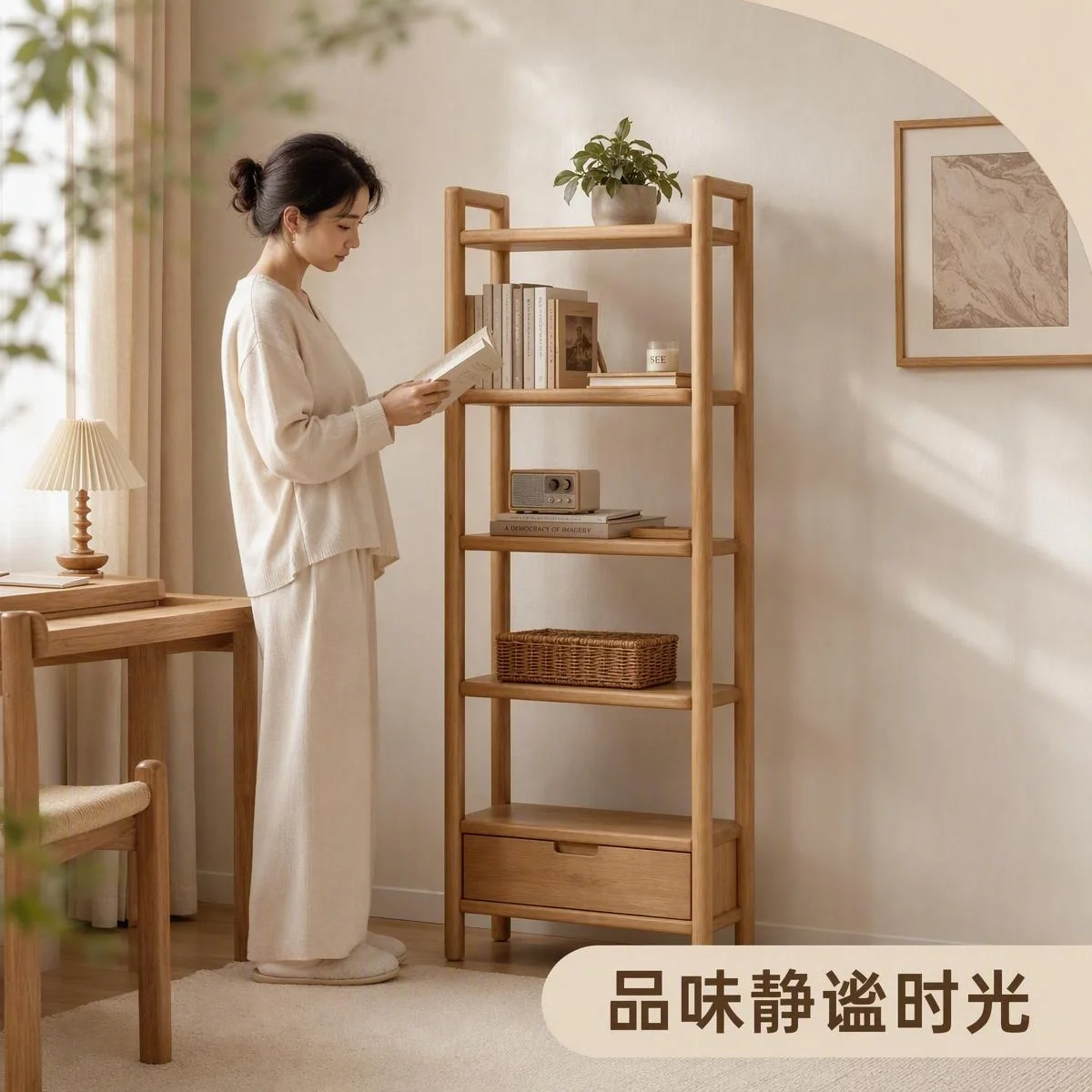 LOAFI NEST 栖木 オープンシェルフ · 暮らしのシーン