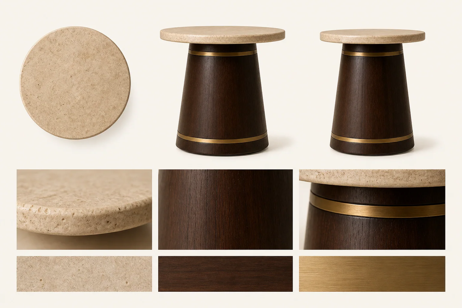 RIVE Side 01 Design views, details and material direction